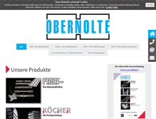 Tablet Screenshot of obernolte.de